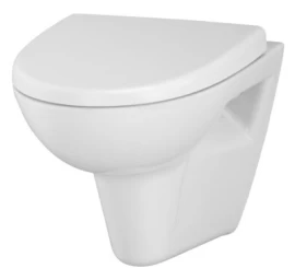 Wc dangtis CERSANIT PARVA duroplast antibakterinis lėtai užsidarantis K98-0122