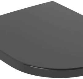 WC dangtis su sėdyne SUBWAY 3.0 soft close, Pure black 8M42S1R7
