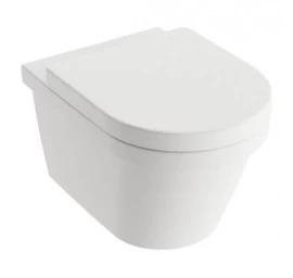 WC pakabinamas Chrome RimOff, baltas, X01651