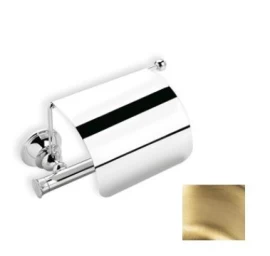 WC popieriaus laikiklis Stilhaus Smart, su dangteliu, bronza SM11C25