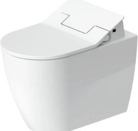 WC puodas pastatomas ME BY STARCK SensoWash, baltas, skirtas dangčiui SENSOWASH SLIM su bide funkcija, 2169592000