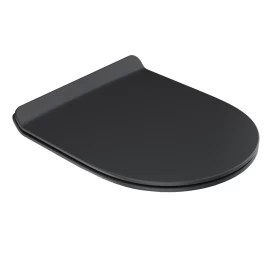 WC unitazo dangtis Ravak Vita, juodas, X01862