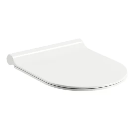 WC Unitazo dangtis Uni Chrome Slim, baltas