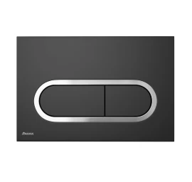 WC Valdymo mygtukas Ravak Chrome , juodas X01797