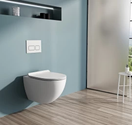 WC Vita RimOff, pakabinamas, baltas