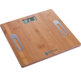 Weighing scale bathroom oromed (wood color)