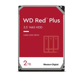Western Digital Red Plus WD20EFPX internal hard drive 3.5 2 TB Serial ATA
