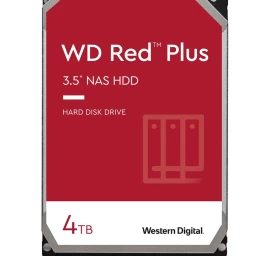 Western Digital Red Plus WD40EFPX internal hard drive 3.5 4000 GB Serial ATA III