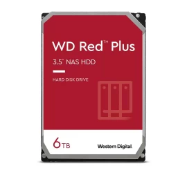 Western Digital Red Plus WD60EFPX internal hard drive 3.5 6 TB Serial ATA III