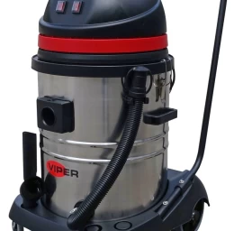 Wet &amp; Dry Vacuum Cleaner Nilfisk Viper LSU255-EU 2 motors 55 l Black, Red, Stainless Steel
