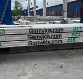 Gelžbetonio perdangos plokštės, sąramos