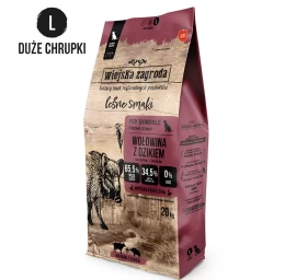 WIEJSKA ZAGRODA Beef with Wild Boar L dry dog food 20kg