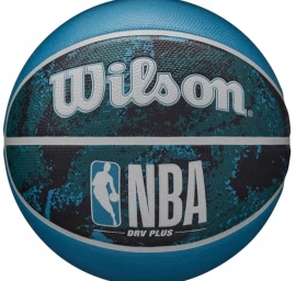 Wilson Nba Drv Plus Vibe Krepšinio Kamuolys Wz3012602xb7 R.7 Black &amp; Blue