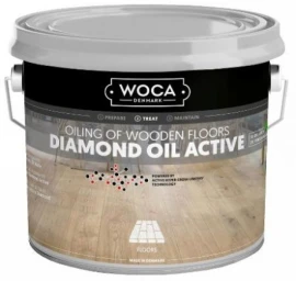 WOCA Diamond Oil Active 2.5 l (vidaus naudojimui)