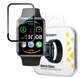 wozinsky Full Glue Grūdintas Stiklas, Skirtas huawei Watch Fit 2 9h Per Visą Ekraną Su Juodu Rėmeliu wozinsky Full Glue Grūdintas Stiklas, Skirtas huawei Watch Fit 2 9h Per Visą Ekraną Su Juodu Rėmeliu