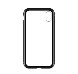 Wozinsky Full Magnetic Case Magnetinis Dėklas 360 Priekinis Ir Galinis Dangtelis Su įmontuotu Stiklu, Skirtas Vivo X60 Juodas-permatomas Wozinsky Full Magnetic Case Magnetinis Dėklas 360 Priekinis Ir Galinis Dangtelis Su įmontuotu Stiklu, Skirtas Vivo X60 Juodas-permatomas
