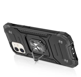 Wozinsky Ring Armor Dėklas Iphone 14 Plus šarvuotas Hibridinis Dėklas + Magnetinis Laikiklis Juodas Wozinsky Ring Armor Dėklas Iphone 14 Plus šarvuotas Hibridinis Dėklas + Magnetinis Laikiklis Juodas