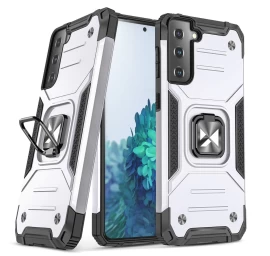 Wozinsky Ring Armor šarvuotas Hibridinis Dėklas + Magnetinis Laikiklis Samsung Galaxy S22+ (s22 Plus) Sidabrinis Wozinsky Ring Armor šarvuotas Hibridinis Dėklas + Magnetinis Laikiklis Samsung Galaxy S22+ (s22 Plus) Sidabrinis