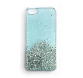 wozinsky Star Glitter Blizgus Dėklas samsung Galaxy A30 Mėlynas