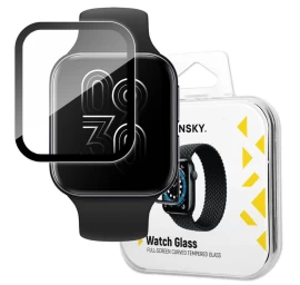 Wozinsky Watch Glass Hibridinis Stiklas Oppo Watch 46 Mm Juodos Spalvos Laikrodžiui