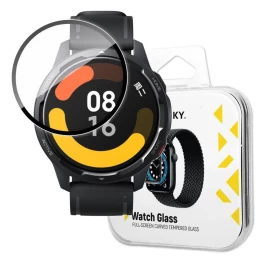 Wozinsky Watch Glass Hibridinis Stiklas, Skirtas Xiaomi Watch Color 2 Juodas