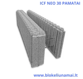 Armuoti neoporo blokeliai A+, A++, pasyviems namams