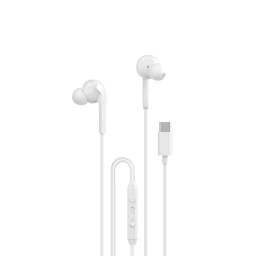 X3c+ Usb-c Laidinės 1,2 M Ilgio Ausinės į Ausis - Baltos Spalvos