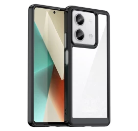 xiaomi Redmi Note 13 5g Skirtas outer Space Dėklas Su Geliniu Rėmeliu - Juodas