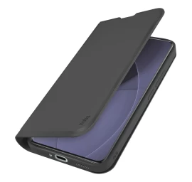 xiaomi Redmi Note 15 Pro+ Piniginės Dėklas Su Atvartu - Juodas