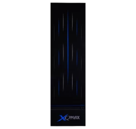 XQMax smiginio kilimėlis STRIPES BLACK BLUE (285x80cm)