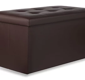 Xxl Sulankstomas Pufas Su Sagomis - 80x40x40 Cm, Eko Oda, Ruda
