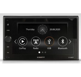 Xzent, X-227 su Apple CarPlay ir HDMI