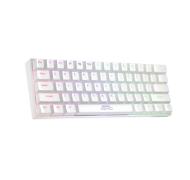 Yaxo Mechaninė Klaviatūra 61 Klavišas Nuxlak Alpine White