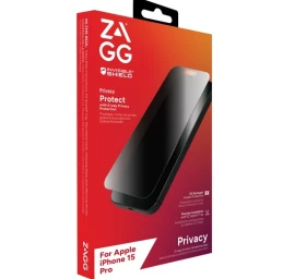 zagg Invisibleshield Glass Elite Privatumo Stiklas iphone 15 Pro Max
