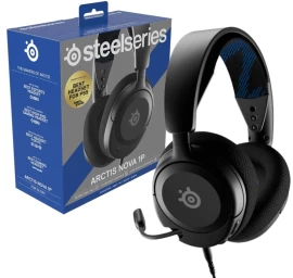 Žaidimo Ausinės Steelseries Arctis Nova 1P, Juoda (Ekspozicinė prekė)