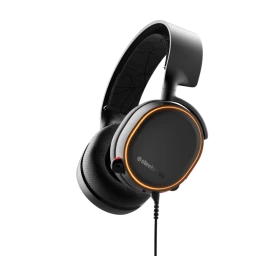 Žaidimų ausinės SteelSeries Arctis 5, juoda