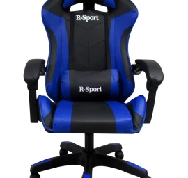 žaidimų Fotelis K3 R-sport Blue &amp; Black žaidėjams + Masažuoklis