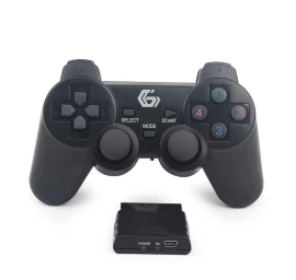 Žaidimų pultas Gembird Wireless Dual Vibration PS2/PS3/PC