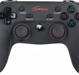 Žaidimų pultas Genesis PV65 PS3, PC Wireless, juoda