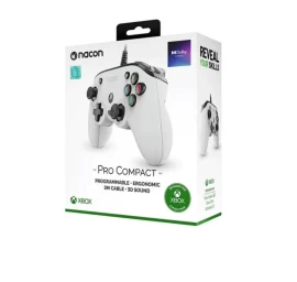 Žaidimų Pultelis Nacon Pro Compact XBOX Baltas (Ekspozicinė prekė)