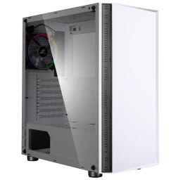 ZALMAN R2 White ATX Mid Tower PC Case 120mm fan