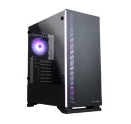 ZALMAN S5 Black ATX Mid Tower PC Case RGB fan T