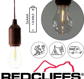 žibintuvėlio Lempa Kempingo Baterijos Redcliffs Modelis 1