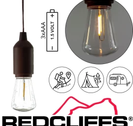 žibintuvėlio Lempa Kempingo Baterijos Redcliffs Modelis 2