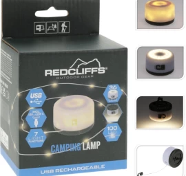 žibintuvėlis Kempingo įkrovimo Usb Redcliffs