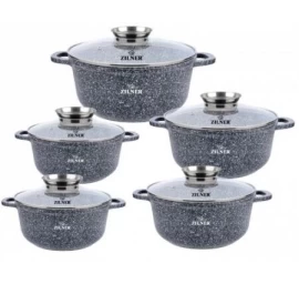 Zilner puodų rinkinys 10 dalių ZL-7055