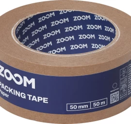 ZOOM Popierinė pakavimo juosta, 50 mm x 50 m