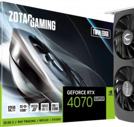 Zotac Gaming Geforce Rtx 4070 Super Twin Edge 12gb Gddrx6 (zt-d40720e-10m) Vaizdo Plokštė