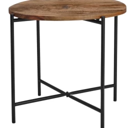 žurnalinis Staliukas Medinis Viršus 48x38cm