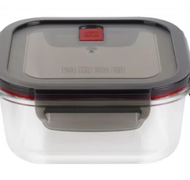 ZWILLING 39506-006-0 food storage container Square Box 1.1 L Black, Transparent 1 pc(s)